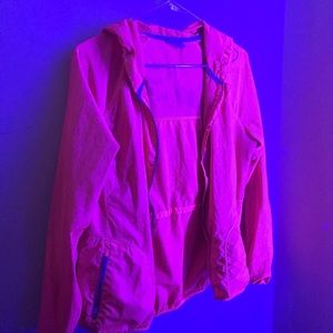 Neon Pink Windbreaker (Lightweight)